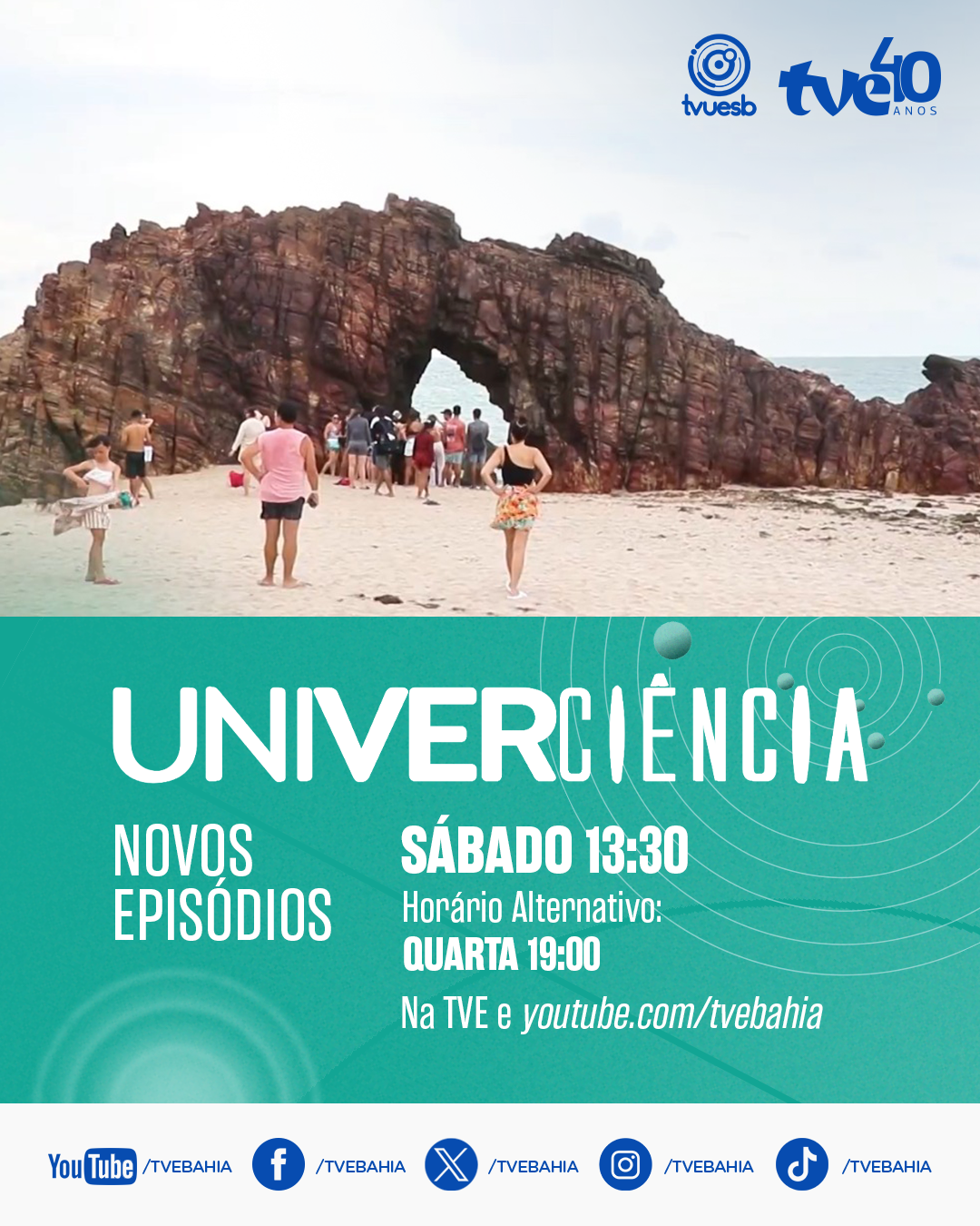 Univerciência destaca estudos sobre impacto ambiental do turismo e o uso de tecnologias na medicina e na preservação da cultura quilombola