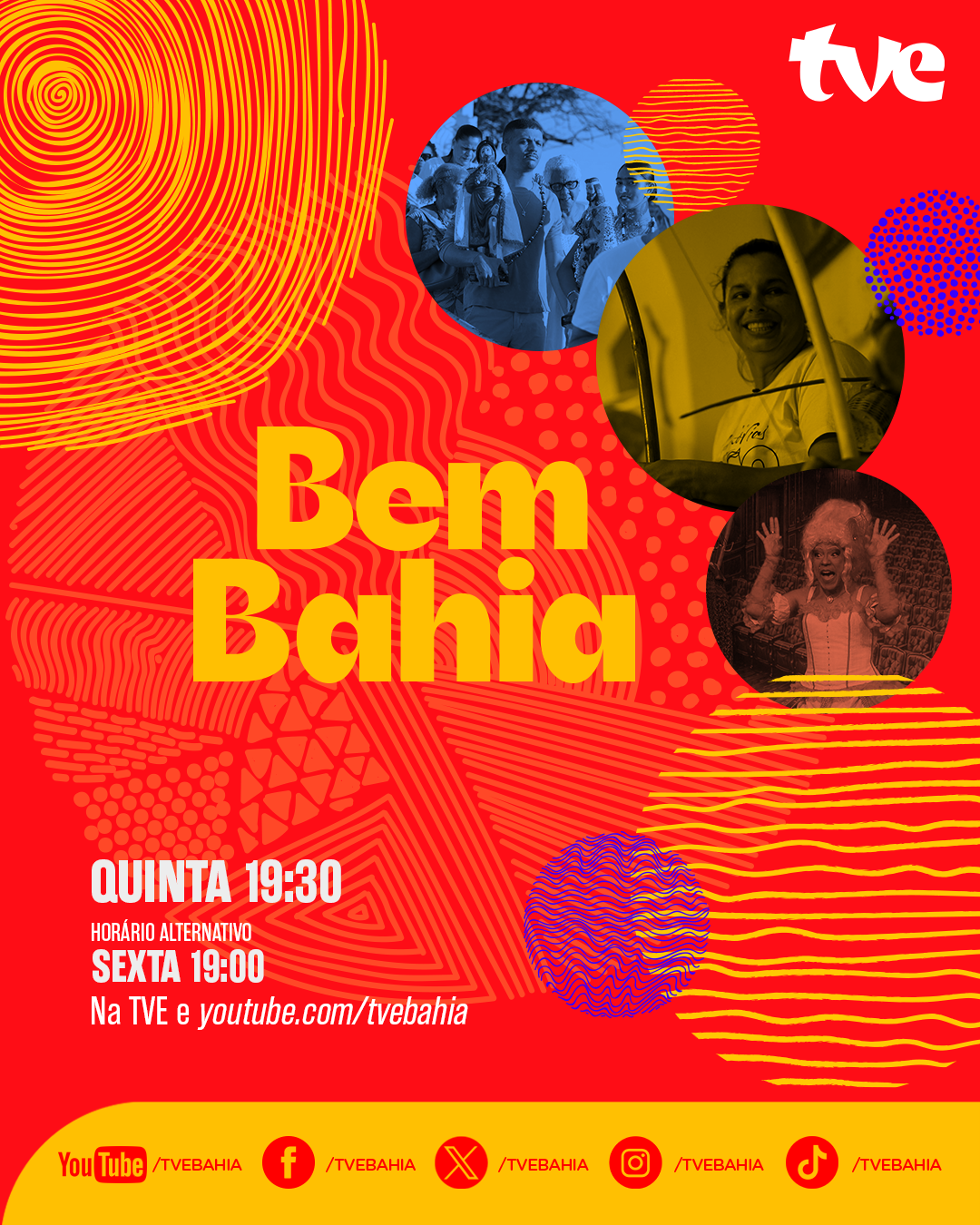  Bem Bahia destaca a mestra de capoeira Nani, a Caminhada Azoany e o espetáculo "A Vida é um Cabaré"