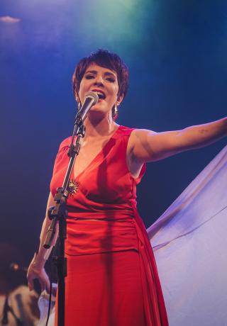 Nefertiti no Show “Todas as mulheres em mim”