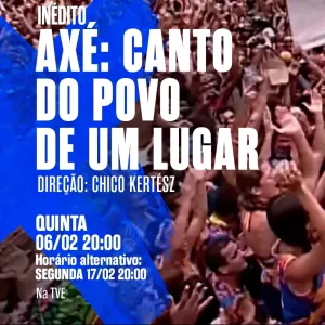 Documentário ‘Axé: Canto do Povo de um Lugar’ nesta quinta-feira na TVE