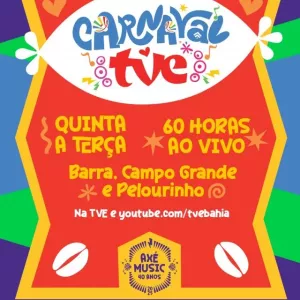TVE faz a maior transmissão do Carnaval e celebra os 40 anos do Axé Music