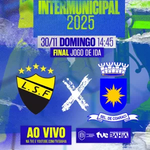 TVE exibe Santo Amaro e Coaraci na final do Campeonato Intermunicipal