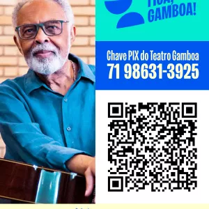 Gilberto Gil no Teatro Gamboa 
