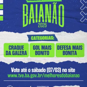 TVE abre votação popular para Melhores do Baianão 2026