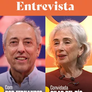 TVE Entrevista com Bob Fernandes recebe Pilar del Río