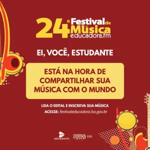 Inscrições prorrogadas para a categoria estudantil do Festival de Música da Rádio Educadora FM