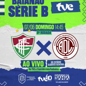 TVE transmite Fluminense e Leônico neste domingo pela Série B do Baianão