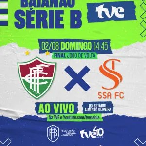 Fluminense e SSA FC decidem Série B neste domingo na TVE