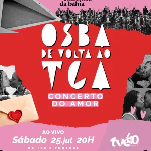 TVE exibe ao vivo o ‘Concerto do Amor’ da OSBA