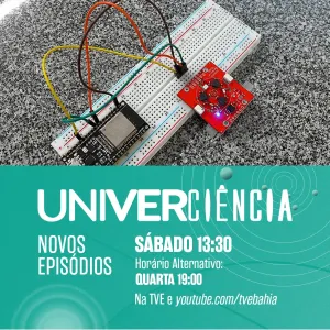 Educação com drones, detecção de metanol em bebidas, design inclusivo e pesquisa sobre enxaqueca no Univerciência da TVE