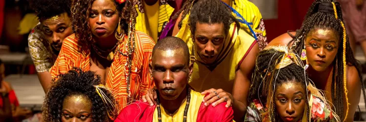 Bando de Teatro Olodum, Mãe Eli de Nsumbo e Candomblé da Barroquinha no Bem Bahia da TVE