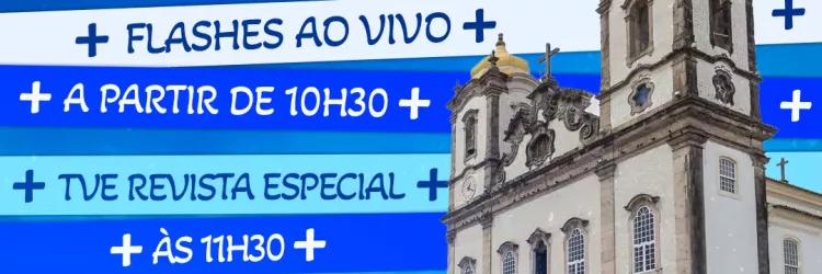 Lavagem do Bonfim ao vivo na TVE