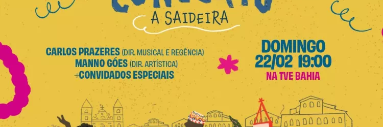 TVE exibe ao vivo o ‘Baile Concerto – A Saideira’ da OSBA