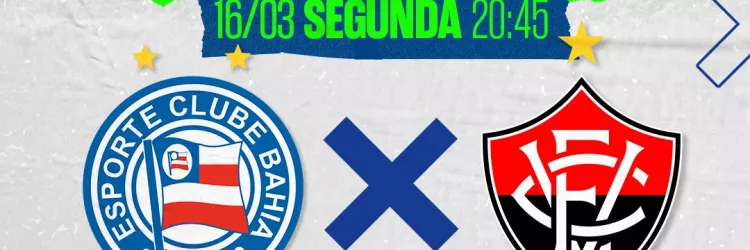 A TVE transmite ao vivo o jogo Bahia e Vitória pela terceira rodada do Campeonato Brasileiro Feminino