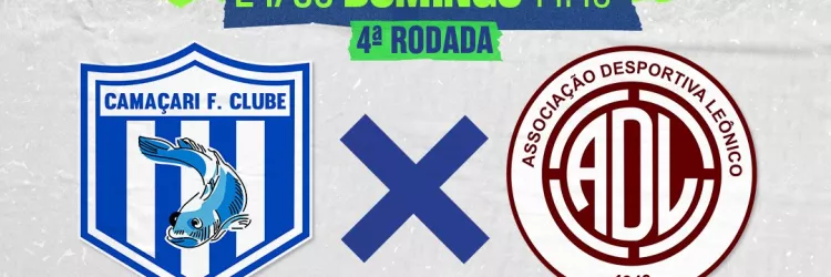 TVE transmite neste domingo Camaçari e Leônico pelo Baianão Série B