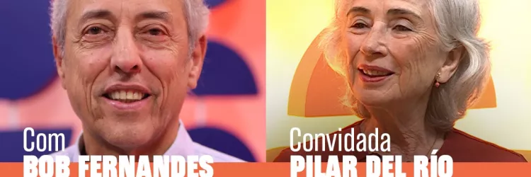 TVE Entrevista com Bob Fernandes recebe Pilar del Río