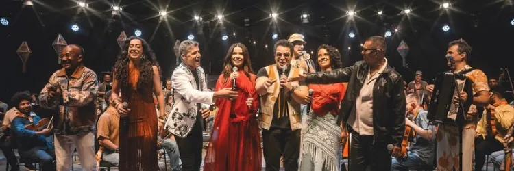 TVE transmite o São João Sinfônico da Osba com Juliette, Adelmo Casé, Del Feliz e outros artistas