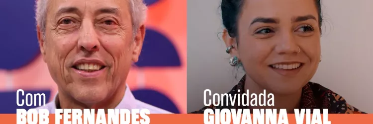TVE Entrevista com Bob Fernandes recebe Giovanna Vial