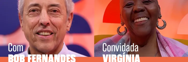 TVE Entrevista com Bob Fernandes recebe Virgínia Rodrigues