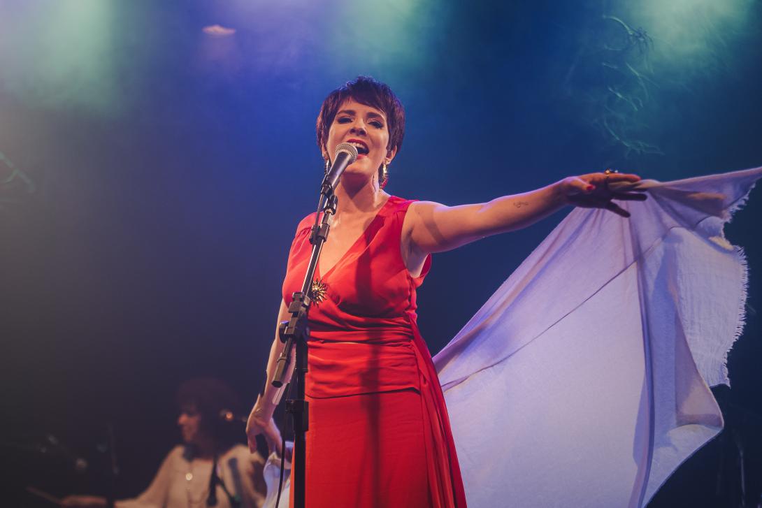 Nefertiti no Show “Todas as mulheres em mim”