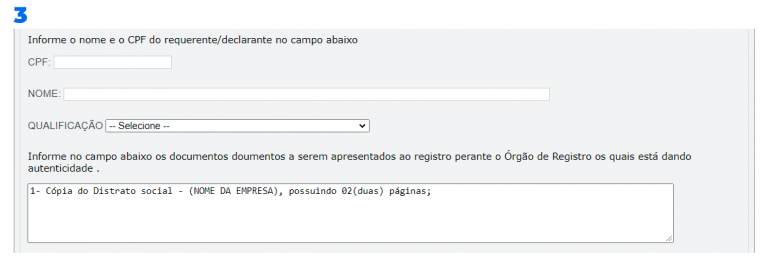 Imagem passo a passo