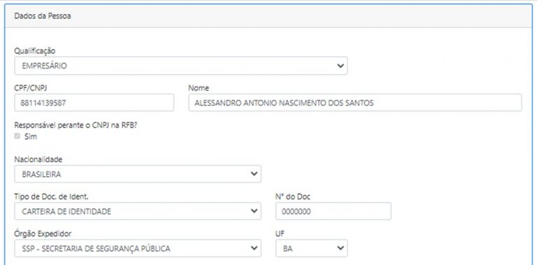 Imagem passo a passo