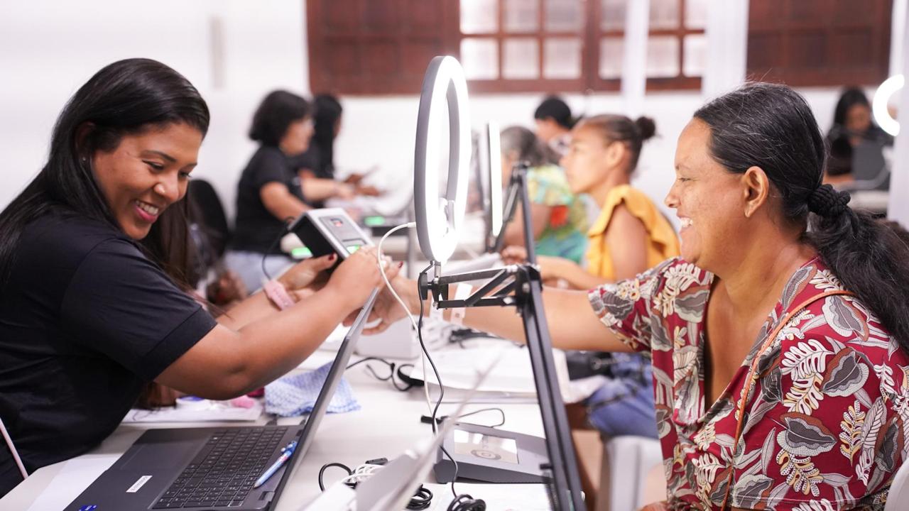 Atendimento na Caravana 