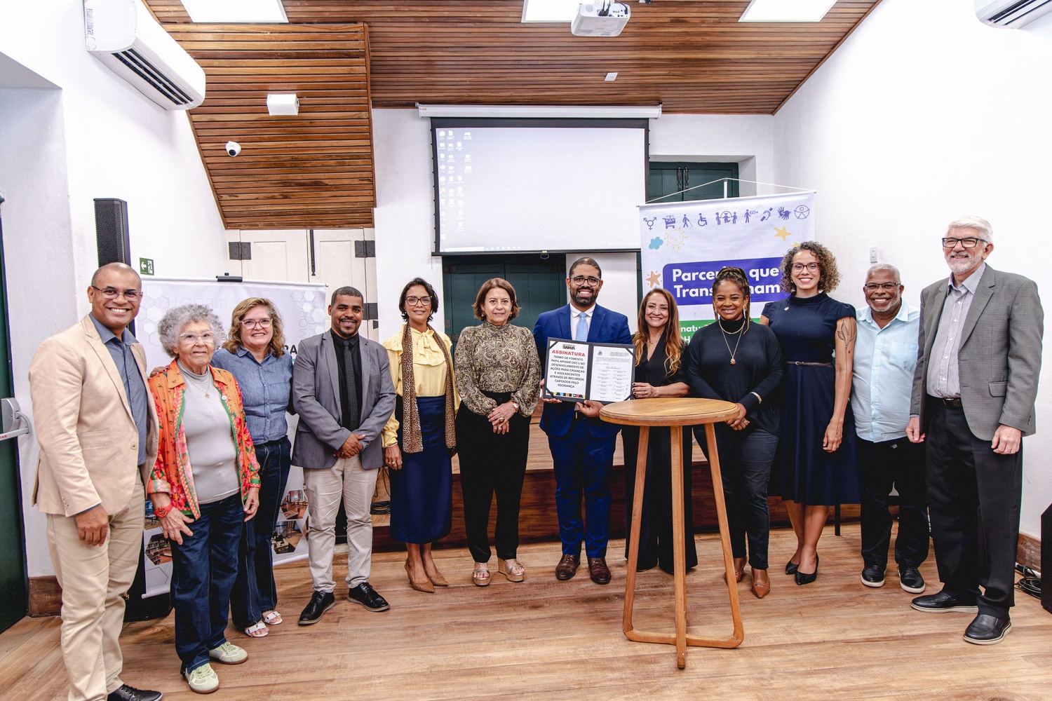 Assinatura termo de fomento 