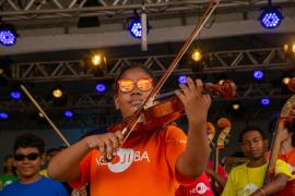 Fotos: Neojiba/fotógrafos- Beatriz Meneses/ Fran Marrocos/ Matheus dos Anjos