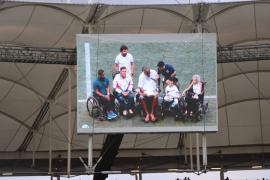 Bahia x Palmeiras teve ações da SJDH para inclusão da pessoa com deficiência 