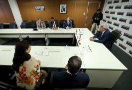 Encontro com secretário nacional da Segurança Pública