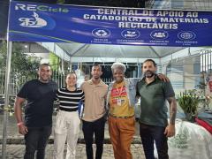Catadores plantão Integrado São João 