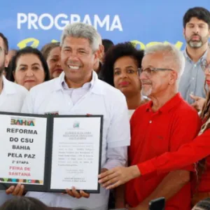 Assinatura de autorização de requalificação do CSU FEIRA 