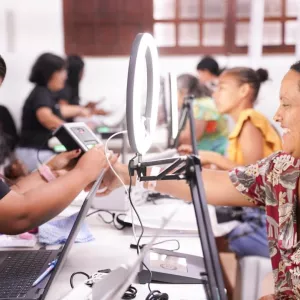 Atendimento na Caravana 