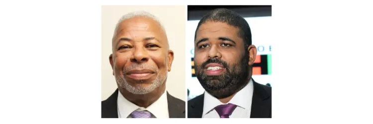 Raimundo Nascimento e Felipe Freitas, lado a lado