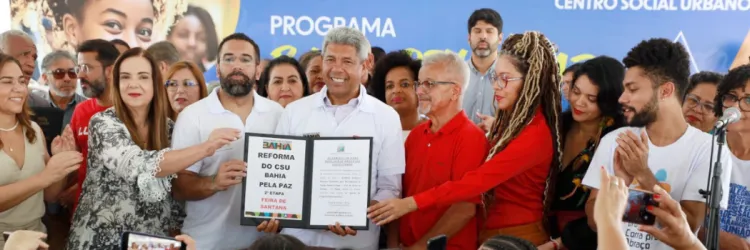 Assinatura de autorização de requalificação do CSU FEIRA 