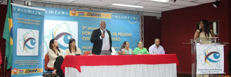 ‘5º Encontro do Fórum de Pessoas Cegas e com Baixa Visão’ debate acessibilidade, inclusão e políticas públicas para o segmento