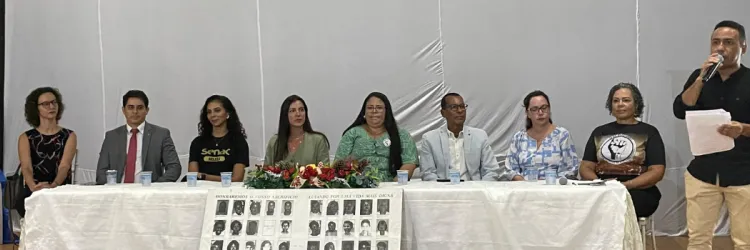 SJDH participa de ato em memória às vitimas da explosão da fábrica de fogos em Santo Antônio de Jesus