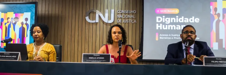 seminário sobre dignidade humana e acesso à justiça