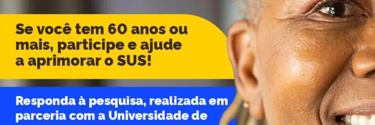 SJDH convoca baianas/os com + de 60 a responder pesquisa