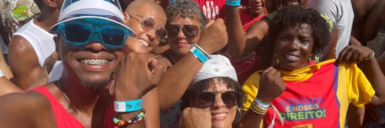 Pessoas com deficiência carnaval