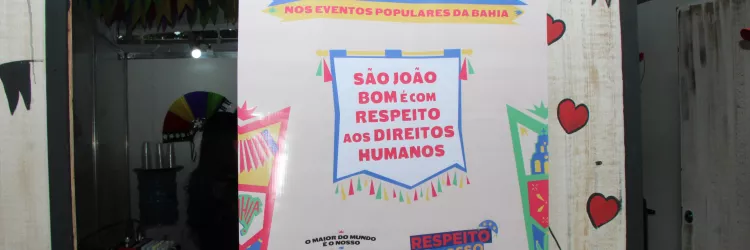 Banner digital do Plantão Integrado no São João de Amargosa de 2024