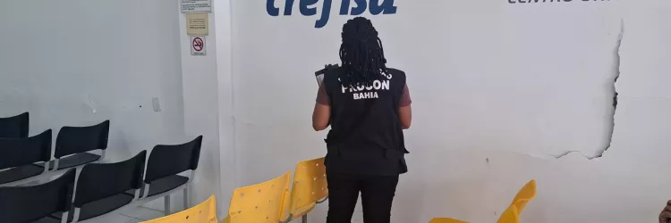 Fiscalização do Procon na Crefisa