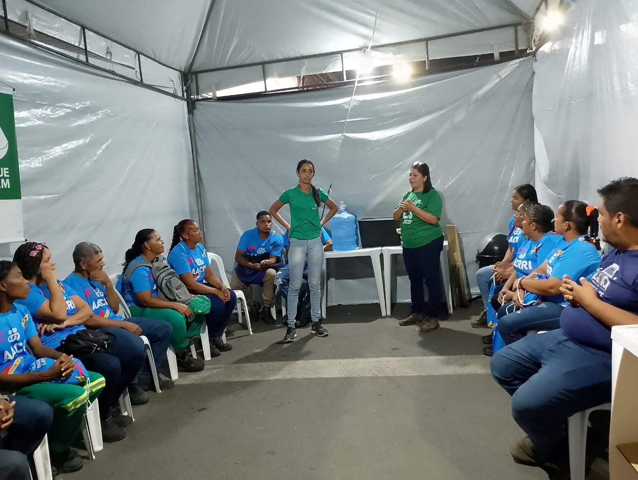 Catadores de recicláveis do interior contaram com apoio do Governo do Estado durante o Carnaval