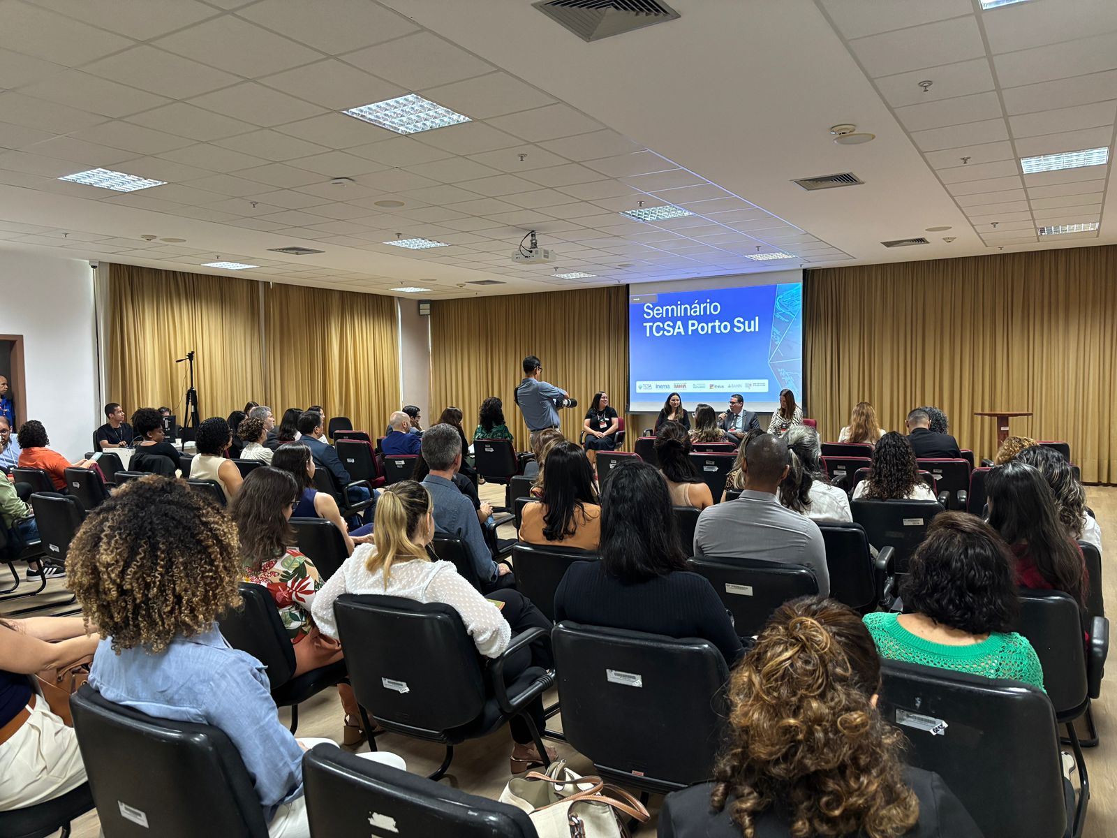 TCSA Porto Sul é apresentado como modelo de gestão socioambiental em seminário no MP-BA