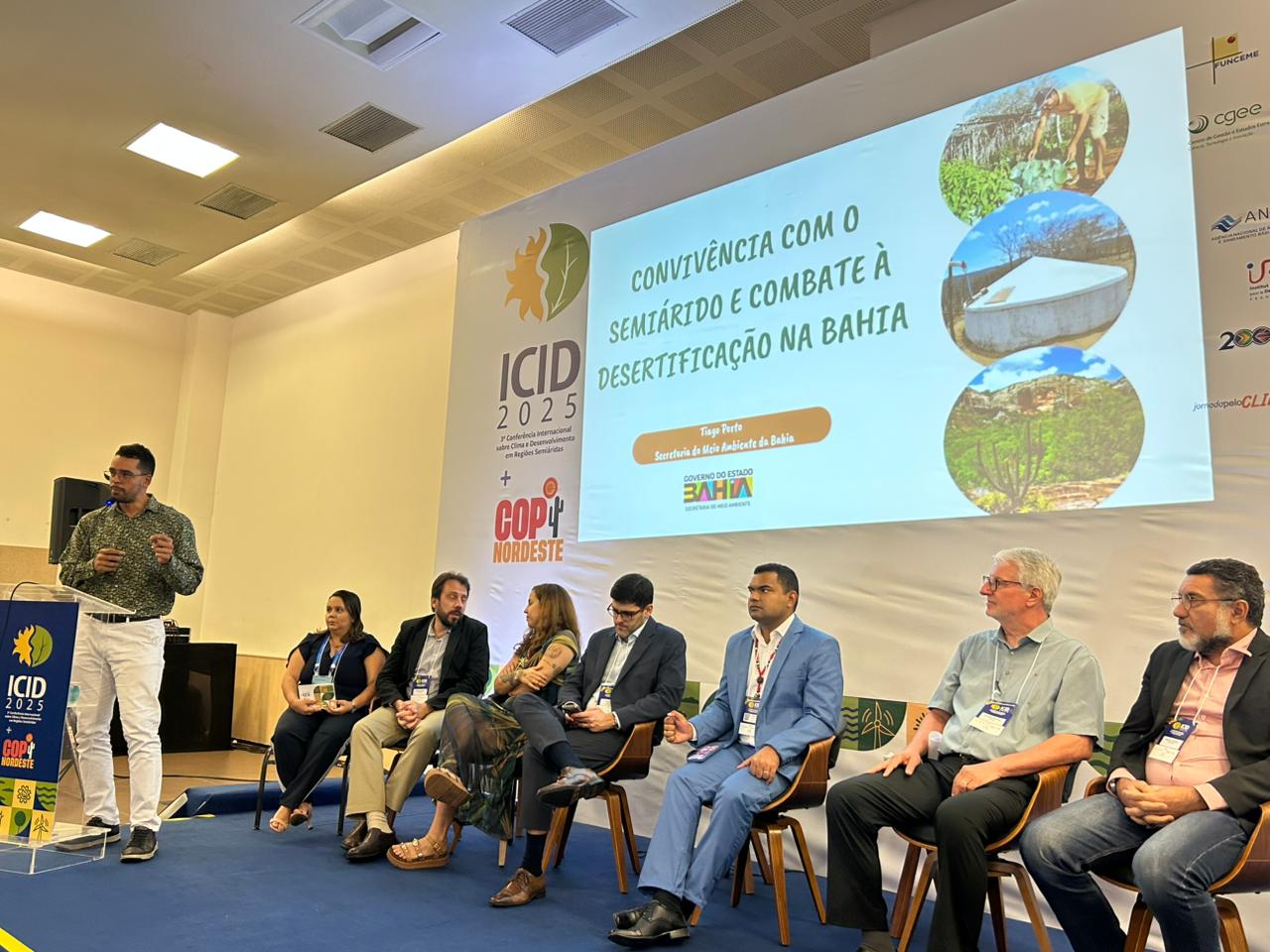 Bahia apresenta experiências e políticas públicas de combate à desertificação na ICID