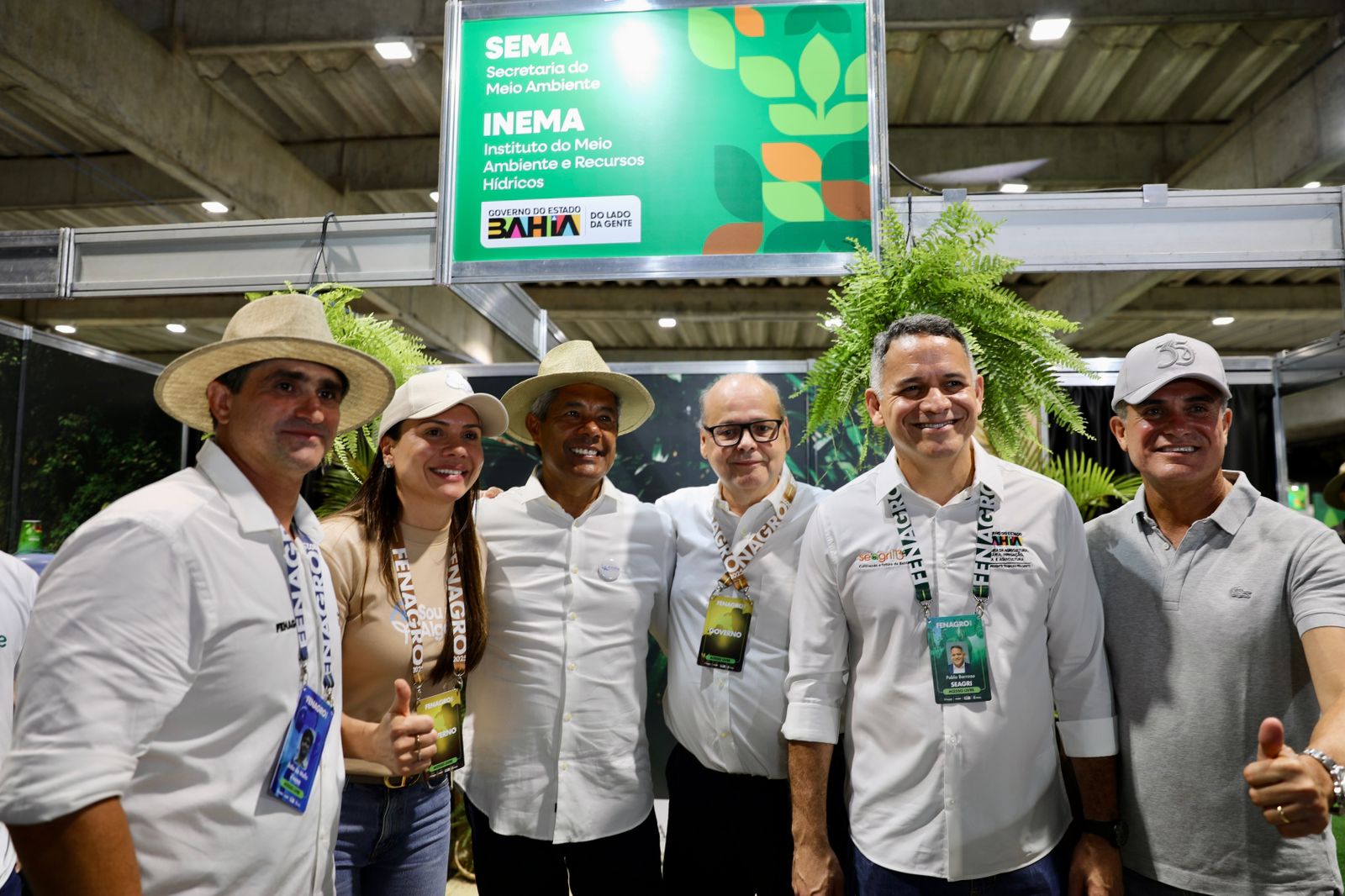 Estande da Sema e do Inema é inaugurado durante a abertura da Fenagro 2025