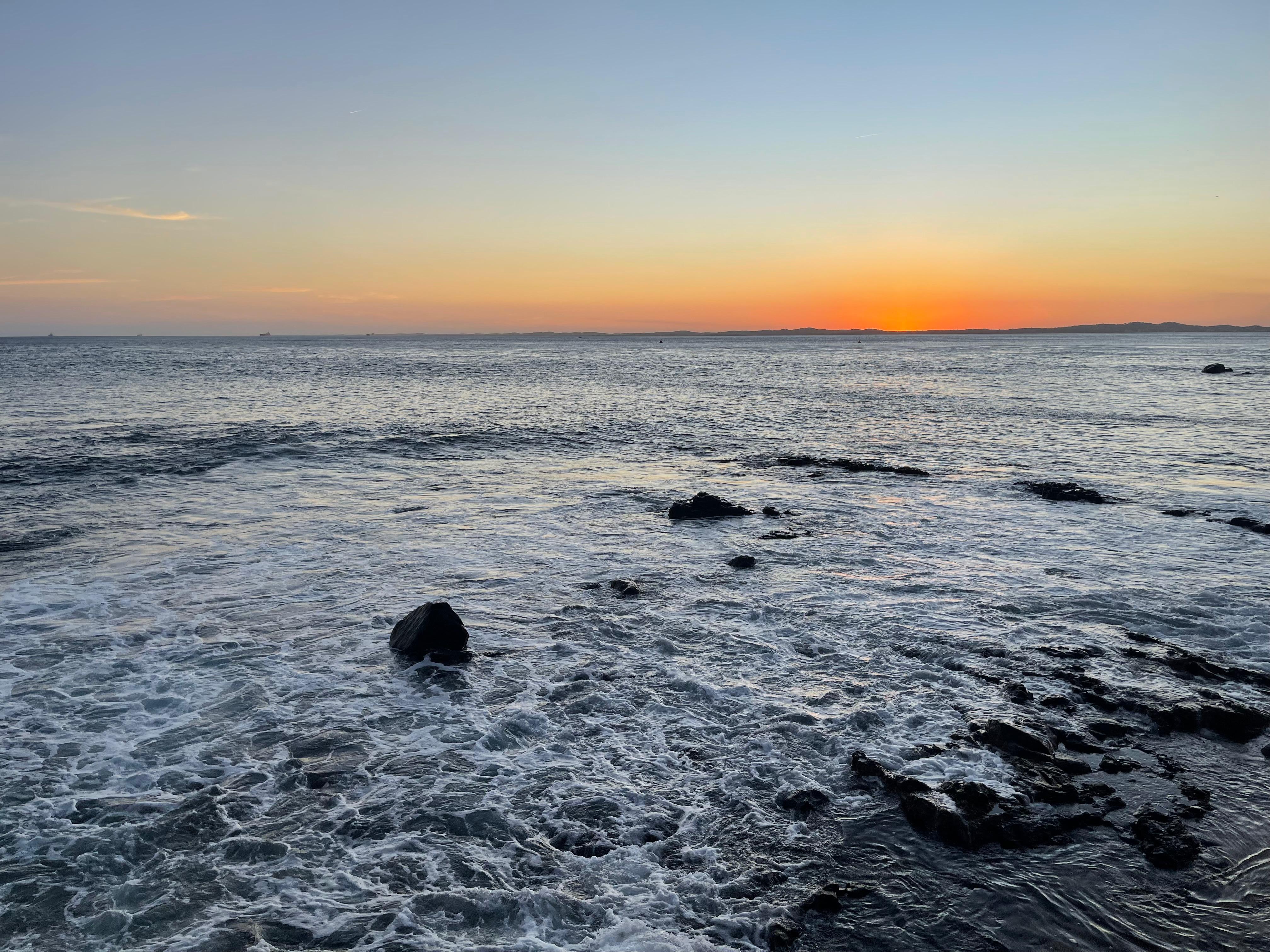 Oceano - praia da barra - mar