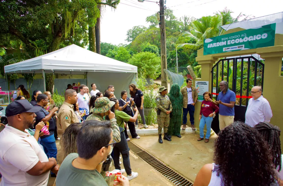 Dia Mundial do Meio Ambiente é celebrado com entregas, educação ambiental e reforço às ações de conservação no Parque Zoobotânico da Bahia