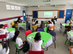 A cidade de Pé de Serra recebeu na última terça-feira (24) uma Roda de Conversa sobre o Território de Identidade Bacia do Jacuípe. A atividade integrou a programação da I SEMEAR e contou com presença de representantes da Secretaria do Meio Ambiente (Sema)